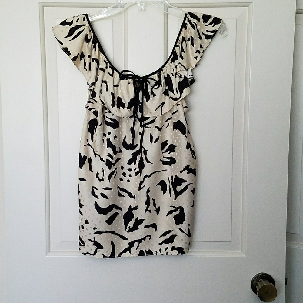 🚩 SALE Yumi Kim Silk Peasant Top Anthropologie XS